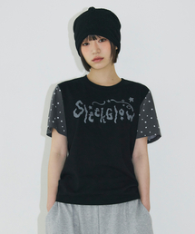シューティングスター配色Tシャツ[ブラック]