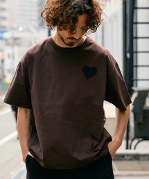 Chester（チェスター）の「mt10546- グランジハート バックプリント Tシャツ(10014)（Tシャツ/カットソー）」