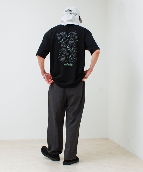 WILD THINGS(ワイルドシングス)の「【WILD THINGS/ワイルドシングス】80’S CLIMBER TEE(Tシャツ/カットソー・メンズ・ブラック/ホワイト・L/M)」の12枚目の写真