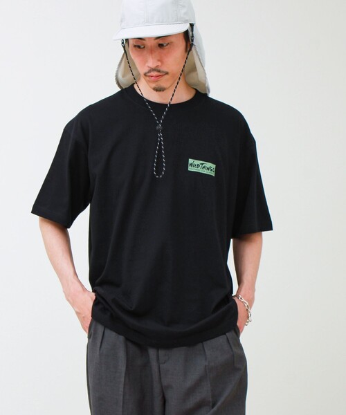 WILD THINGS(ワイルドシングス)の「【WILD THINGS/ワイルドシングス】80’S CLIMBER TEE(Tシャツ/カットソー・メンズ・ブラック/ホワイト・L/M)」の14枚目の写真