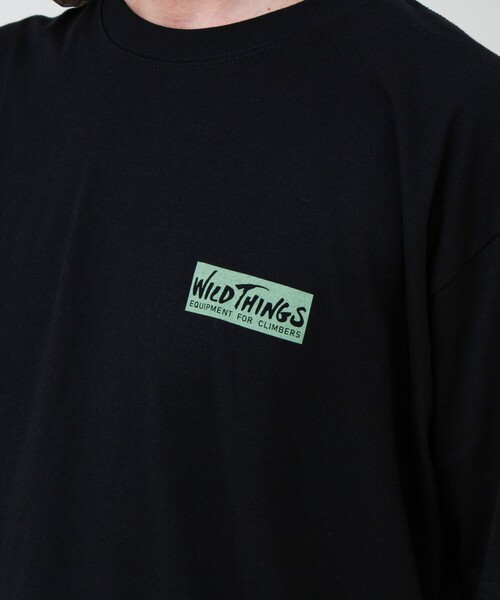 WILD THINGS(ワイルドシングス)の「【WILD THINGS/ワイルドシングス】80’S CLIMBER TEE(Tシャツ/カットソー・メンズ・ブラック/ホワイト・L/M)」の18枚目の写真