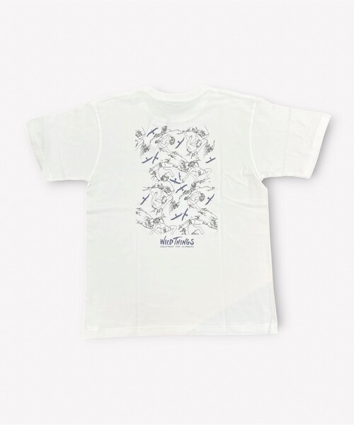 WILD THINGS(ワイルドシングス)の「【WILD THINGS/ワイルドシングス】80’S CLIMBER TEE(Tシャツ/カットソー・メンズ・ブラック/ホワイト・L/M)」の20枚目の写真
