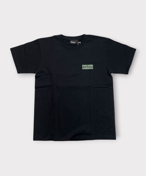 WILD THINGS(ワイルドシングス)の「【WILD THINGS/ワイルドシングス】80’S CLIMBER TEE(Tシャツ/カットソー・メンズ・ブラック/ホワイト・L/M)」の3枚目の写真