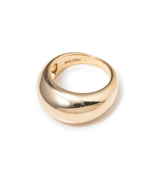 HALDEN(ハルデン)の「bold round ring (R018_gold)(リング・レディース・その他・FREE)」の3枚目の写真