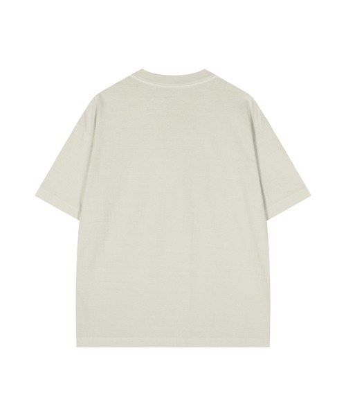 HOOK（フック）の「HOOK タイプライター × ペイントスプラッシュ ウォッシュ オーバーサイズT (SS)（Tシャツ/カットソー・メンズ・ブラック/オフホワイト/グレー・L/M）」の21枚目の写真