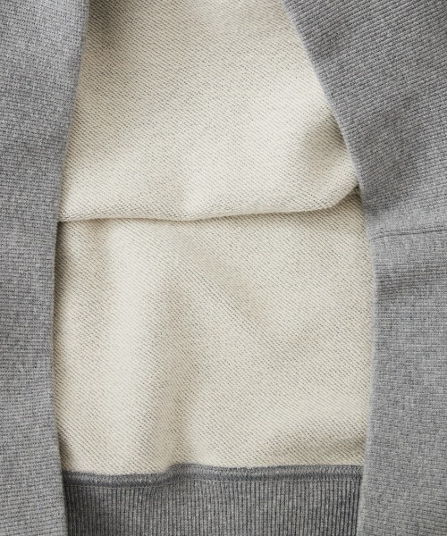 FRED PERRY（フレッドペリー）の「[FRED PERRY/フレッドペリー] ツインティップライン オーバーサイズ ワンポイントロゴ刺繍スウェット（スウェット・レディース・グレー/ダークブラウン/ブラック・M/L/S）」の21枚目の写真