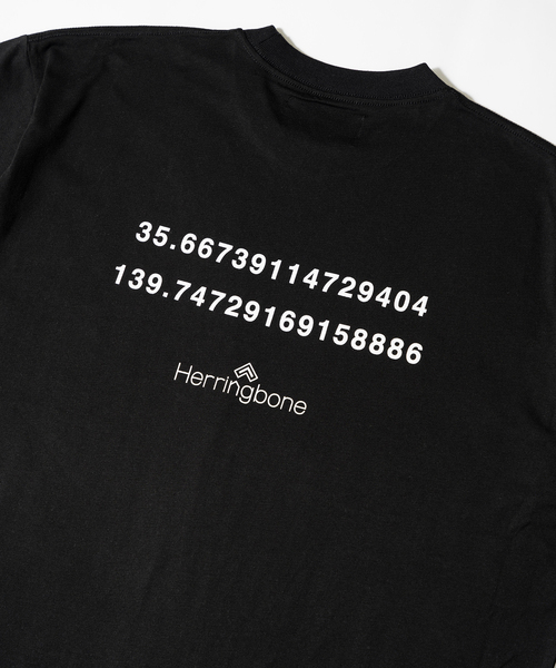 Herringbone Footwear（ヘリンボーンフットウェア）の「“Herringbone“ Daruma Print Tee（Tシャツ/カットソー・メンズ・ブラック/ホワイト・LARGE）」の10枚目の写真