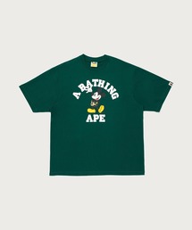BAPE X DISNEY MICKEY MOUSE COLLEGE RELAXED FIT TEE