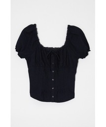 セール】【26年SS新作】BUTTON UP SHIRRING シャツ（シャツ/ブラウス