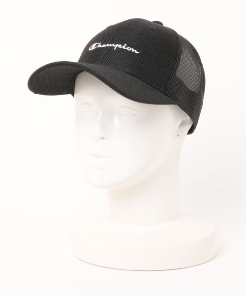 Champion(チャンピオン)の「【Champion】シートメッシュキャップ 181-0145(キャップ・メンズ・ベージュ/ブラック/グレー・FREE)」の2枚目の写真