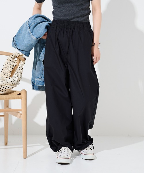 Dickies(ディッキーズ)の「【Dickies】コットンダンプリラックスワイドパンツ 5287-5410 MNY(その他パンツ・レディース・ブルー/グリーン/ホワイト/ブラック/レッド・M/L)」の2枚目の写真