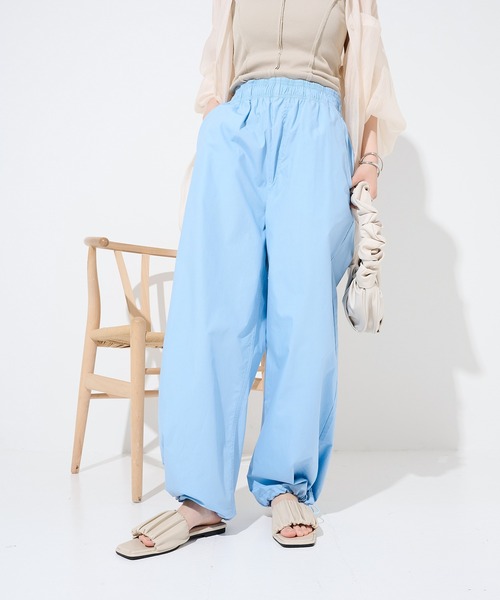 Dickies(ディッキーズ)の「【Dickies】コットンダンプリラックスワイドパンツ 5287-5410 MNY(その他パンツ・レディース・ブルー/グリーン/ホワイト/ブラック/レッド・M/L)」の8枚目の写真