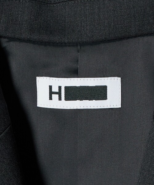 H BEAUTY&YOUTH UNITED ARROWS(エイチビューティーアンドユースユナイテッドアローズ)の「<H>ギャバクロス テーラードカラー オールインワン(ワンピース・レディース・ライトグレー/ダークグレー・M/S)」の21枚目の写真