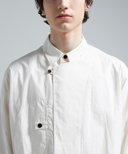 Y-3(ワイスリー)の「Y-3 ADAPTIVE COTTON SHIRT(シャツ/ブラウス・メンズ・ホワイト系その他・SMALL/X-SMALL/MEDIUM)」の2枚目の写真