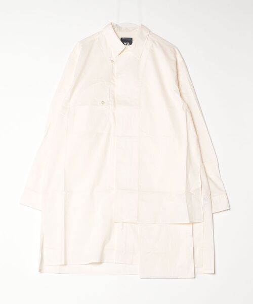 Y-3(ワイスリー)の「Y-3 ADAPTIVE COTTON SHIRT(シャツ/ブラウス・メンズ・ホワイト系その他・SMALL/X-SMALL/MEDIUM)」の4枚目の写真