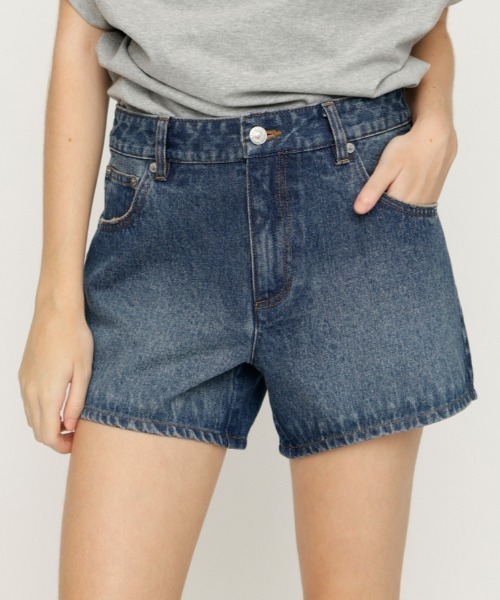 セール】5PK DENIM S/PT 5ポケットデニムショートパンツ 夏服 秋服