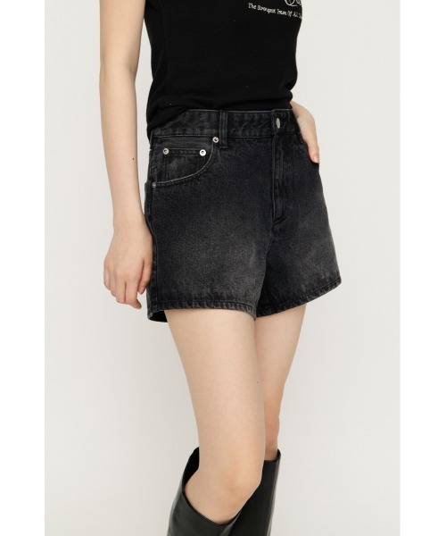 SLY(スライ)の「5PK DENIM S/PT 5ポケットデニムショートパンツ 夏服 秋服(デニムパンツ・レディース・ダークブルー/ブラック/ブルー・0/2/1)」の16枚目の写真