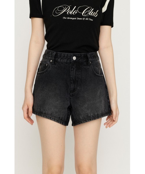 SLY(スライ)の「5PK DENIM S/PT 5ポケットデニムショートパンツ 夏服 秋服(デニムパンツ・レディース・ダークブルー/ブラック/ブルー・0/2/1)」の17枚目の写真