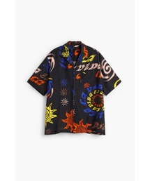 Desigual（デシグアル）の「コズミック マルチカラー 総柄 半袖シャツ【2026秋冬新作】（シャツ/ブラウス）」