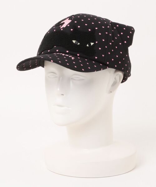 L.H.P(エルエイチピー)の「CFIERCE/フィアス/CAT ON MY HAT(キャップ・レディース・ホワイト/グレー・F)」の4枚目の写真