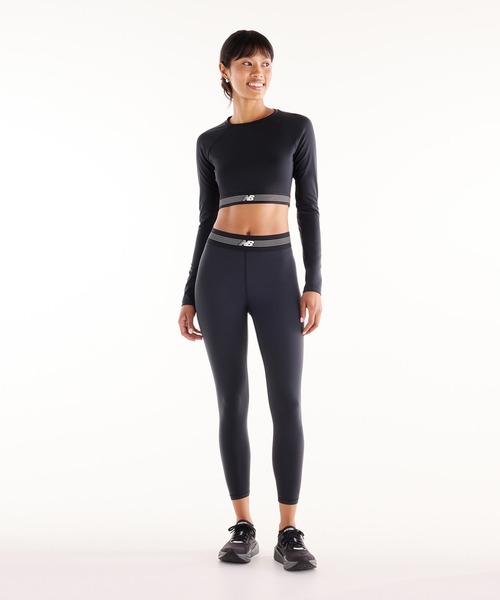 NEW BALANCE（ニューバランス）の「ACフィッティドロングスリーブTシャツ（Tシャツ/カットソー・レディース・ブラック・SMALL/MEDIUM/LARGE/X-LARGE）」の5枚目の写真