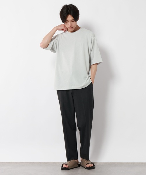 GLOBAL WORK(グローバルワーク)の「AiryBreezeTシャツ/815911(Tシャツ/カットソー・メンズ・ライトグレー/チャコールグレー/パープル系その他2・X-LARGE/MEDIUM/SMALL/LARGE)」の11枚目の写真