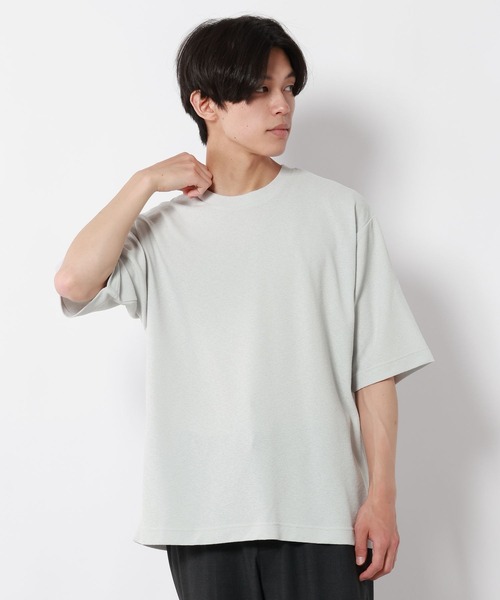 GLOBAL WORK(グローバルワーク)の「AiryBreezeTシャツ/815911(Tシャツ/カットソー・メンズ・ライトグレー/チャコールグレー/パープル系その他2・X-LARGE/MEDIUM/SMALL/LARGE)」の15枚目の写真