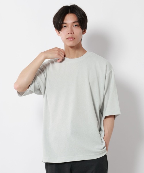 GLOBAL WORK(グローバルワーク)の「AiryBreezeTシャツ/815911(Tシャツ/カットソー・メンズ・ライトグレー/チャコールグレー/パープル系その他2・X-LARGE/MEDIUM/SMALL/LARGE)」の16枚目の写真