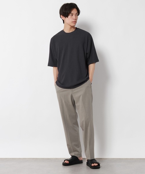 GLOBAL WORK(グローバルワーク)の「AiryBreezeTシャツ/815911(Tシャツ/カットソー・メンズ・ライトグレー/チャコールグレー/パープル系その他2・X-LARGE/MEDIUM/SMALL/LARGE)」の4枚目の写真