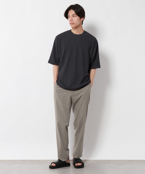 GLOBAL WORK(グローバルワーク)の「AiryBreezeTシャツ/815911(Tシャツ/カットソー・メンズ・ライトグレー/チャコールグレー/パープル系その他2・X-LARGE/MEDIUM/SMALL/LARGE)」の5枚目の写真