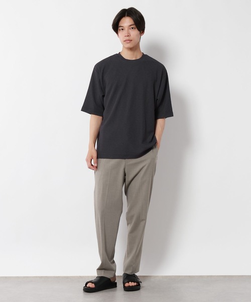 GLOBAL WORK(グローバルワーク)の「AiryBreezeTシャツ/815911(Tシャツ/カットソー・メンズ・ライトグレー/チャコールグレー/パープル系その他2・X-LARGE/MEDIUM/SMALL/LARGE)」の6枚目の写真