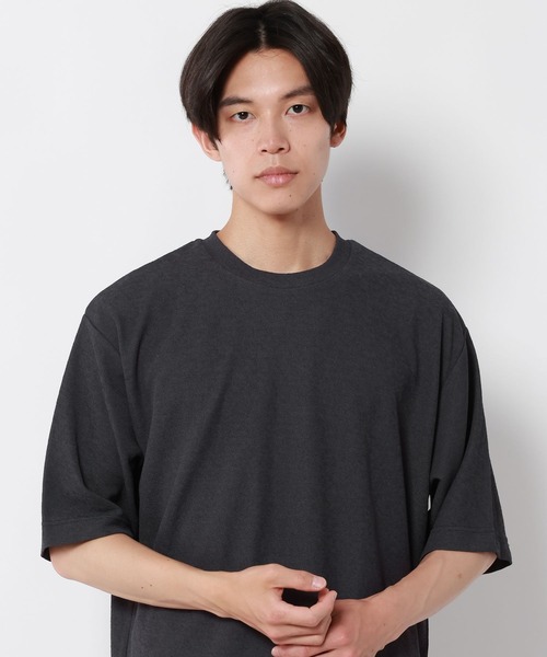 GLOBAL WORK(グローバルワーク)の「AiryBreezeTシャツ/815911(Tシャツ/カットソー・メンズ・ライトグレー/チャコールグレー/パープル系その他2・X-LARGE/MEDIUM/SMALL/LARGE)」の9枚目の写真