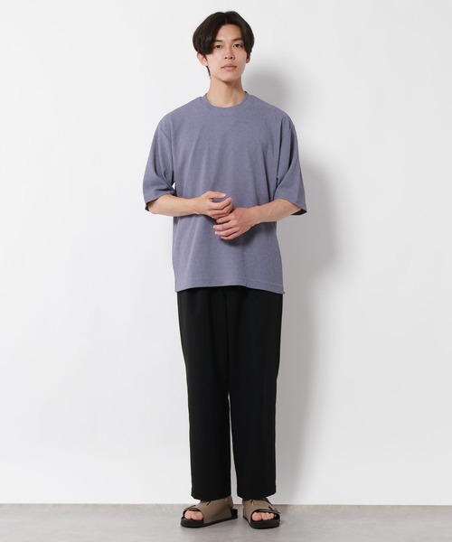 GLOBAL WORK(グローバルワーク)の「AiryBreezeTシャツ/815911(Tシャツ/カットソー・メンズ・ライトグレー/チャコールグレー/パープル系その他2・X-LARGE/MEDIUM/SMALL/LARGE)」の19枚目の写真