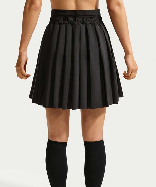 NIKE(ナイキ)の「ナイキ スポーツウェア ウィメンズ ミッドライズ プリーツ スカート / Nike Sportswear Women's Mid-Rise Pleated Skirt IF0590-010 Black(スカート・レディース・ブラック・XS/S/M/XL/L)」の3枚目の写真