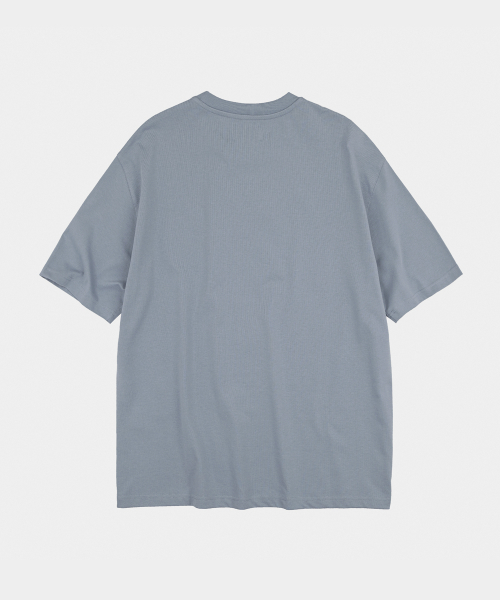 LETTERCOMO（レテルコモ）の「レターボーイエンブロイダリー半袖Tシャツミストブルー（Tシャツ/カットソー・メンズ・スカイブルー・MEDIUM/LARGE）」の3枚目の写真