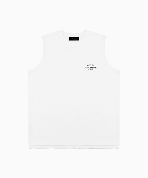 MOON FAIRY（ムーンフェアリー）の「FRT クールコットンスリーブレス [ホワイト]（Tシャツ/カットソー・レディース・その他・SMALL/MEDIUM/LARGE/X-LARGE）」の2枚目の写真