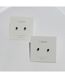 【Laugh】tubu beads/colorful　樹脂ピアス(MA)