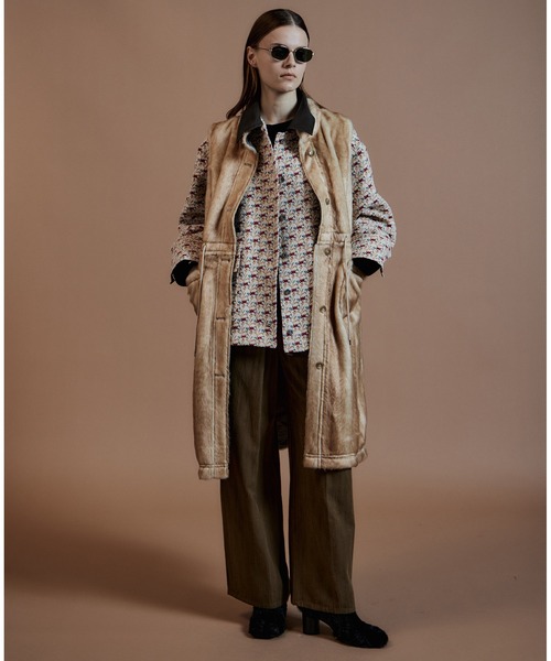 MAISON SPECIAL(メゾンスペシャル)の「【2026Autumn PRE-ORDER】Flower Jacquard Utility Jacket/フラワージャガードユーティリティジャケット(ブルゾン・レディース・アイボリー/ブラック・FREE)」の3枚目の写真