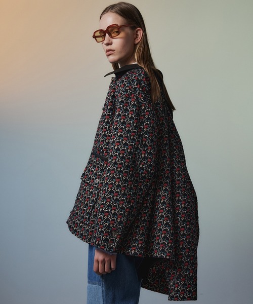 MAISON SPECIAL(メゾンスペシャル)の「【2026Autumn PRE-ORDER】Flower Jacquard Utility Jacket/フラワージャガードユーティリティジャケット(ブルゾン・レディース・アイボリー/ブラック・FREE)」の11枚目の写真