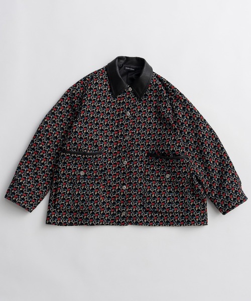 MAISON SPECIAL(メゾンスペシャル)の「【2026Autumn PRE-ORDER】Flower Jacquard Utility Jacket/フラワージャガードユーティリティジャケット(ブルゾン・レディース・アイボリー/ブラック・FREE)」の15枚目の写真