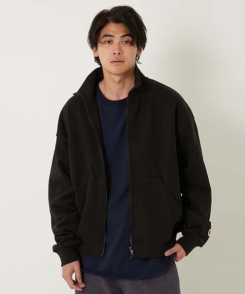 BLUE BLUE(ブルーブルー)の「SWEET PANTS /F アイコニック トラック(ブルゾン・メンズ・カーキ/ダークグレー/ブラック・M/S/L)」の4枚目の写真