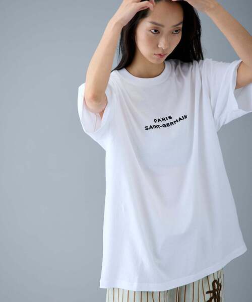 PARIS SAINT-GERMAIN(パリサンジェルマン)の「【Paris Saint-Germain / パリ・サン=ジェルマン】 JP BACK EMBLEM TEE(Tシャツ/カットソー・メンズ・ブラウン/ブラック/ホワイト・SMALL/MEDIUM/LARGE/X-LARGE)」の4枚目の写真