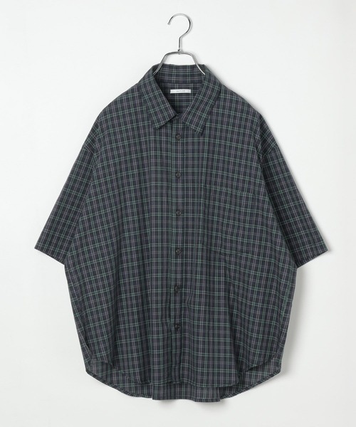 BAYFLOW(ベイフロー)の「ダークマドラスチェックシャツ(シャツ/ブラウス・メンズ・ネイビー/ブラウン・MEDIUM/LARGE)」の14枚目の写真