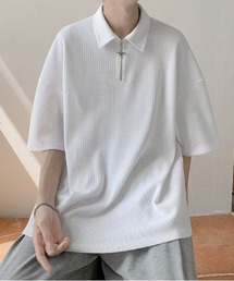 DOUBLE STEAL | DSワッフルポロTEE(ポロシャツ)