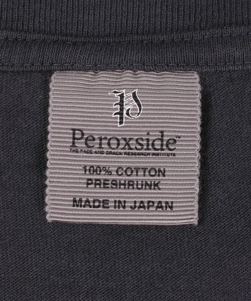 Peroxside(ペルオキシド)の「/Peroxside/ペルオキシド/PEROXSIDE LOGO SHORT SLEEVE TEE(Tシャツ/カットソー・メンズ・ブラック/ホワイト・1/3/2)」の7枚目の写真