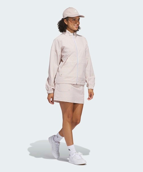 adidas(アディダス)の「ギンガムチェック プルオン スカート【adidas Golf/アディダスゴルフ】(スカート・レディース・ブラウン・SMALL/MEDIUM/LARGE/X-LARGE/XX-LARGE/X-SMALL)」の5枚目の写真