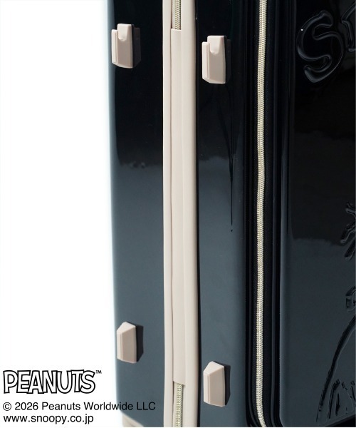 PEANUTS(ピーナッツ)の「"02"≪PEANUTS≫44L/3~4泊 フロントオープン キャリーケース(M.size)(スーツケース/キャリーバッグ・レディース・ブラック/ピンク/サックスブルー/アイボリー・M)」の21枚目の写真