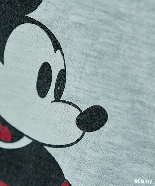 GOOD ROCK SPEED(グッドロックスピード)の「GOOD ROCK SPEED × FREAK'S STORE/グッドロックスピード 【MICKEY MOUSE】 Leopard Tシャツ/ミッキーマウス/別注 レオパード柄(Tシャツ/カットソー・レディース・チャコール/オフホワイト/ライトグレー・フリ-)」の19枚目の写真