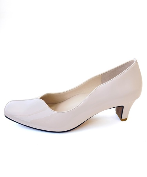 RUIRUE BOUTIQUE(ルイルエブティック)の「クロスデザイン ヒール パンプス | パンプス・オケージョンパンプス・靴・結婚式パンプス・フォーマルパンプス・パーティーシューズ・きれいめパンプス(パンプス・レディース・ブラック/アイボリー/ベージュ・23.5cm/23cm/24.5cm/24cm/22.5cm)」の11枚目の写真