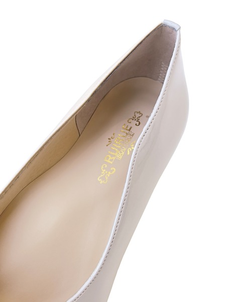 RUIRUE BOUTIQUE(ルイルエブティック)の「クロスデザイン ヒール パンプス | パンプス・オケージョンパンプス・靴・結婚式パンプス・フォーマルパンプス・パーティーシューズ・きれいめパンプス(パンプス・レディース・ブラック/アイボリー/ベージュ・23.5cm/23cm/24.5cm/24cm/22.5cm)」の12枚目の写真